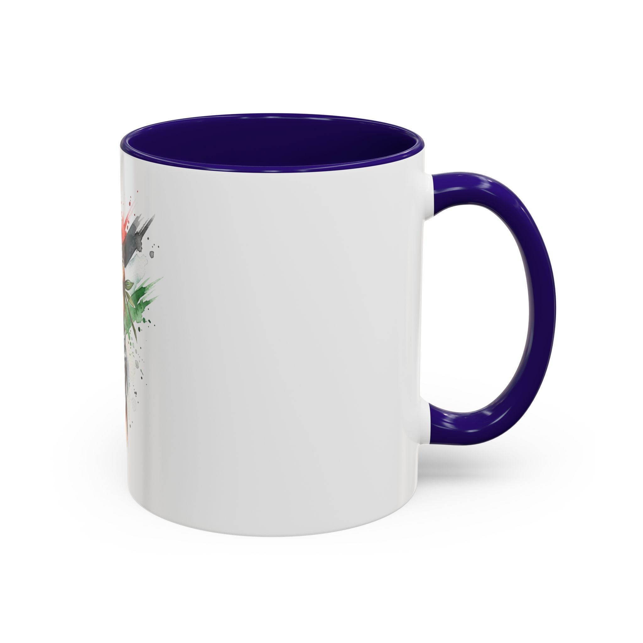 Free Palestine Protest Fist Mug — Olive Branch & Keffiyeh 11oz/15oz