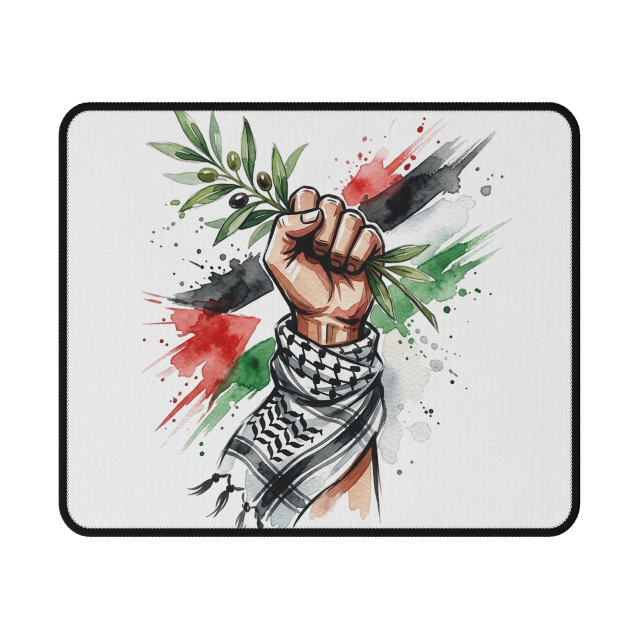 Free Palestine Non-Slip Gaming Mouse Pad