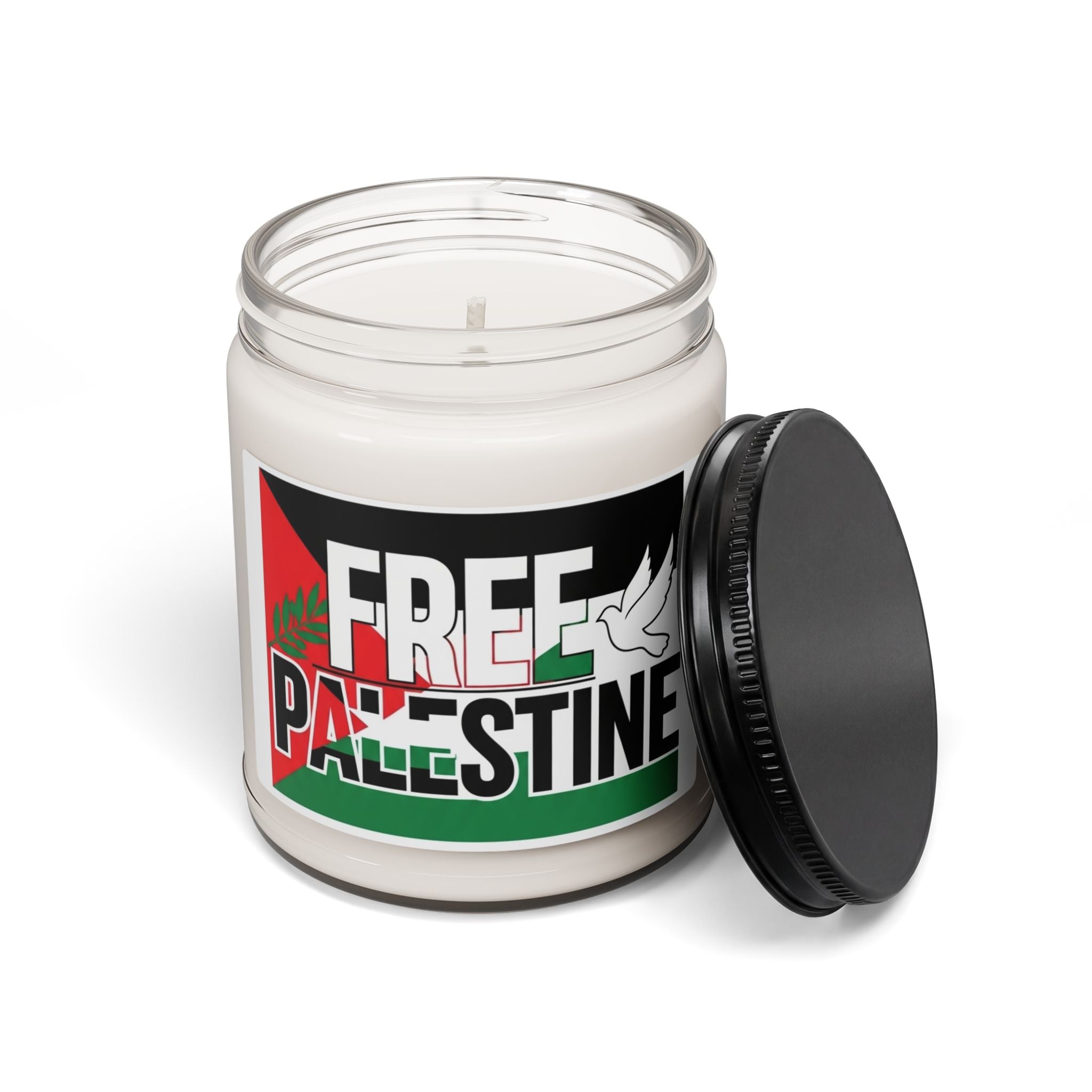 Free Palestine Scented Soy Candle, 9oz