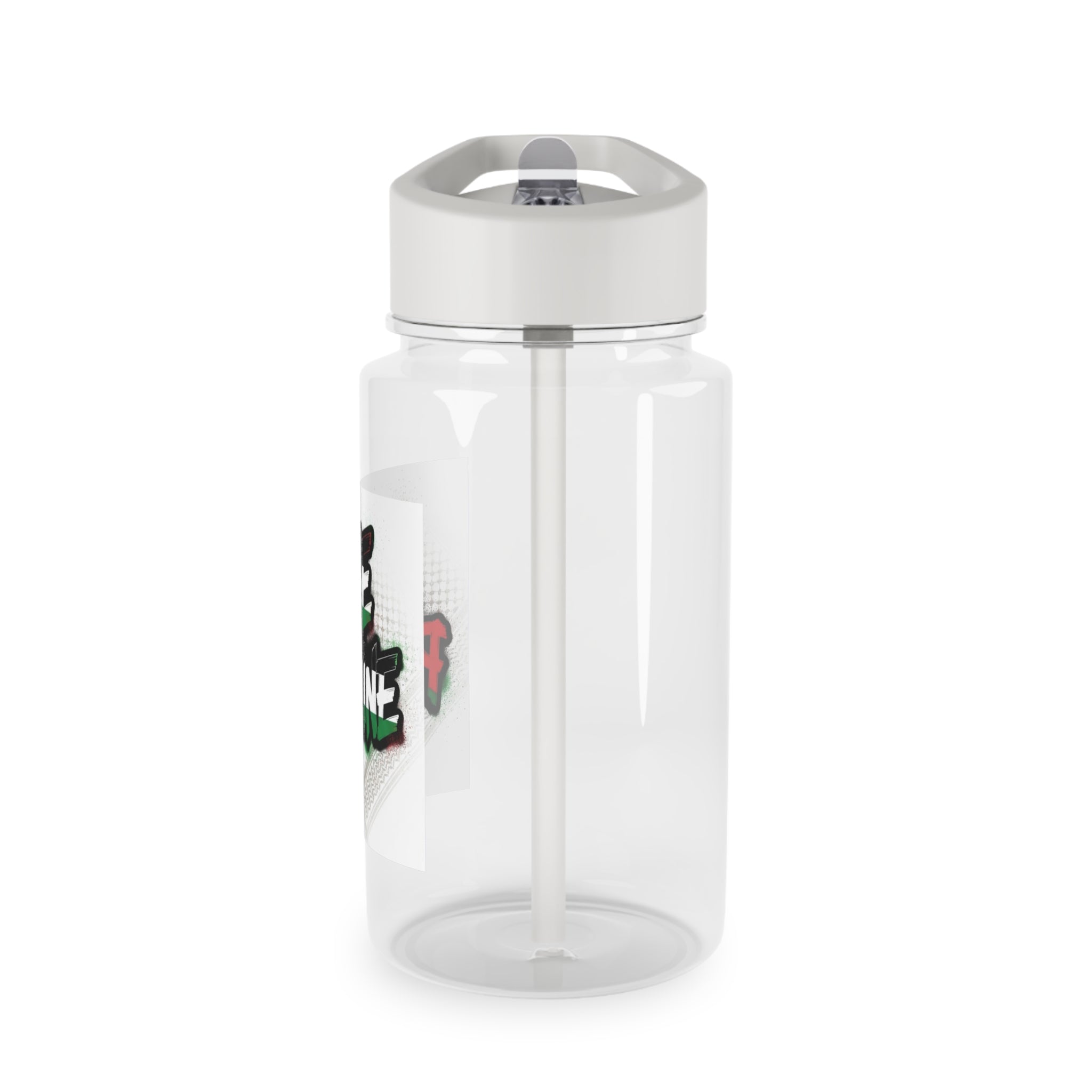 Free Palestine Tritan Water Bottle
