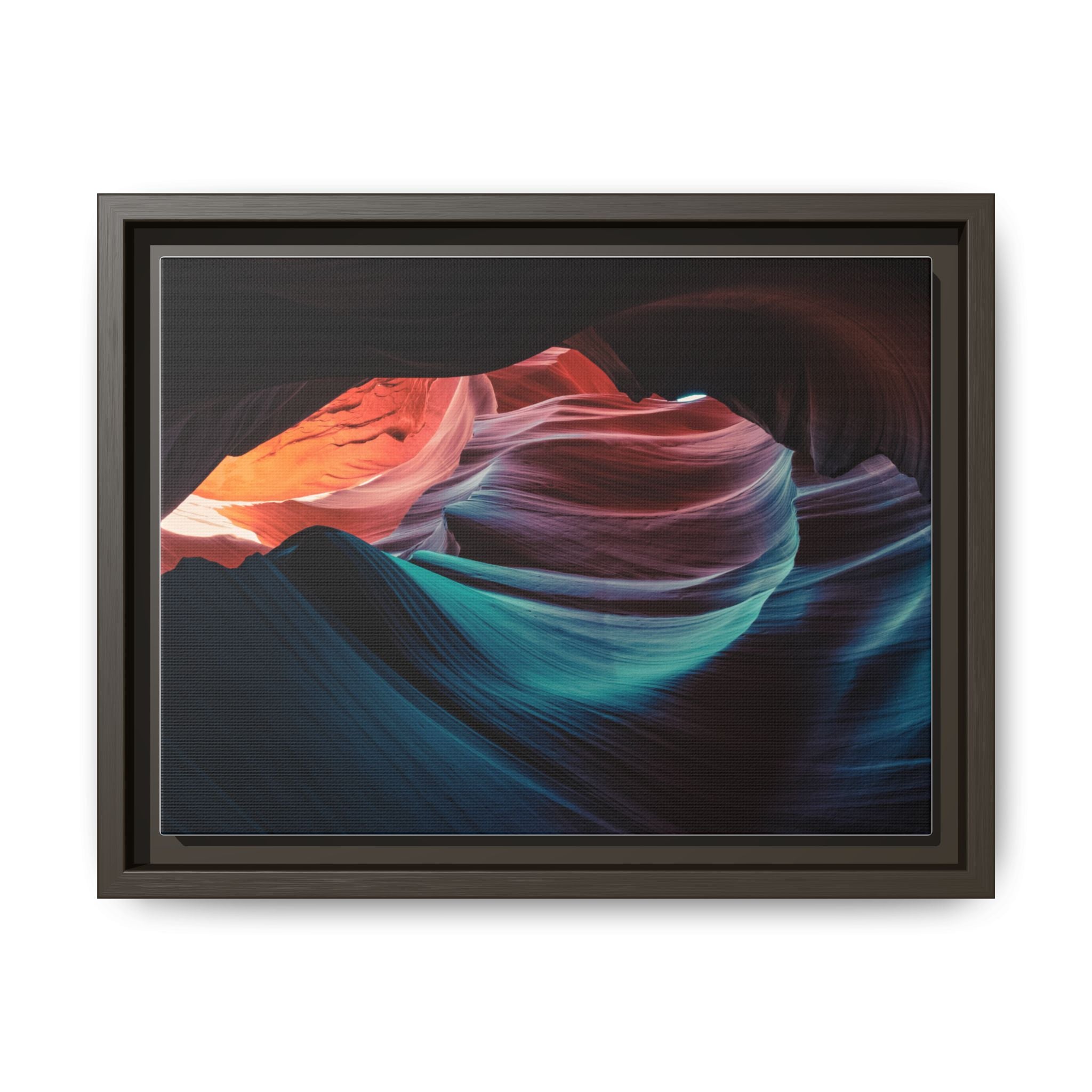 Golden Light Rays in Antelope Canyon | Nature Landscape Wall Decor