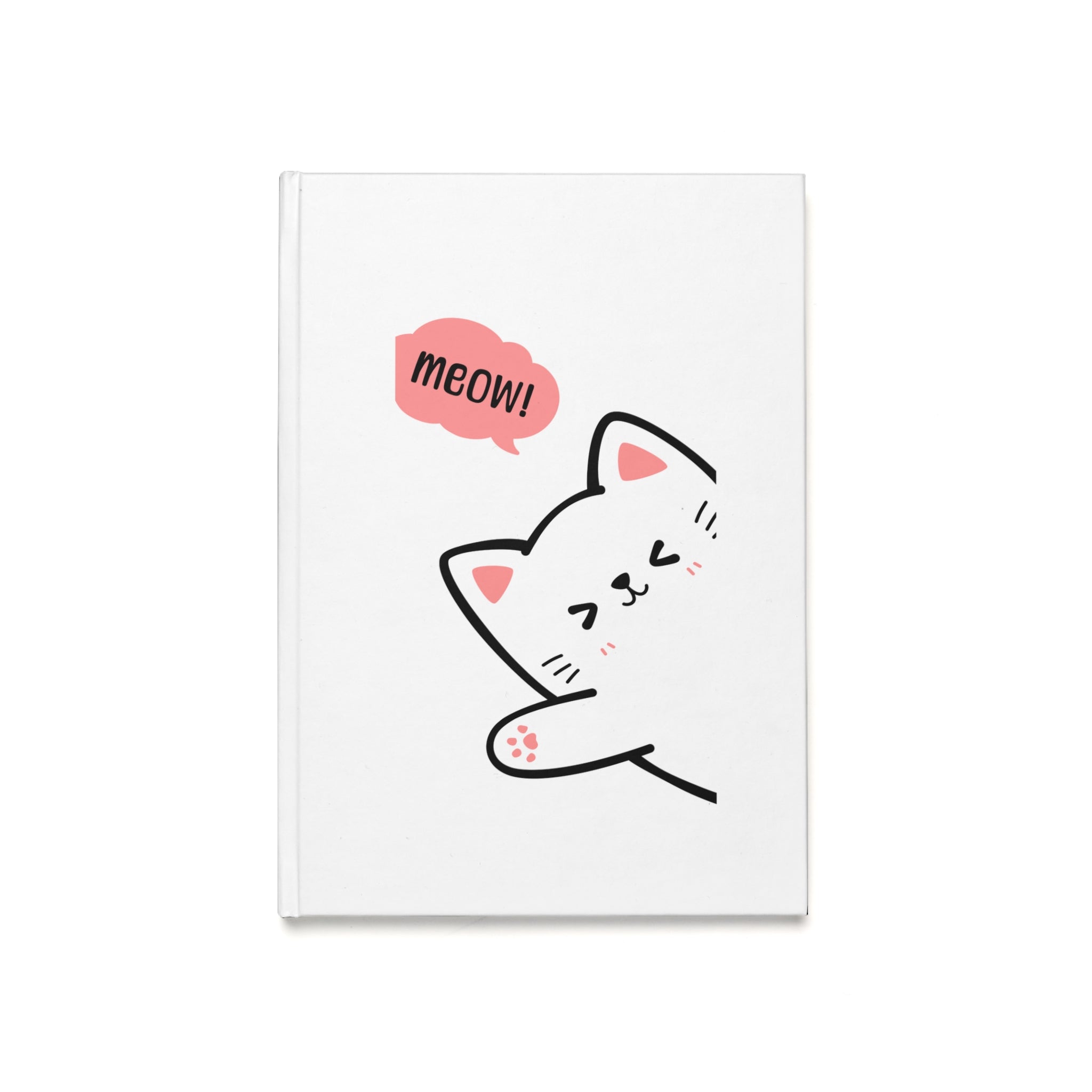 Cute Cat Hardcover Journal (A5)