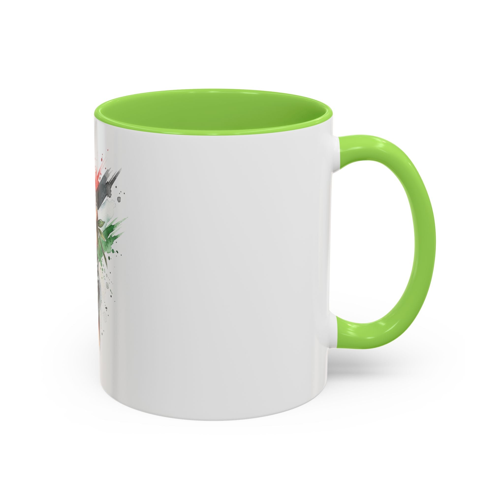 Free Palestine Protest Fist Mug — Olive Branch & Keffiyeh 11oz/15oz