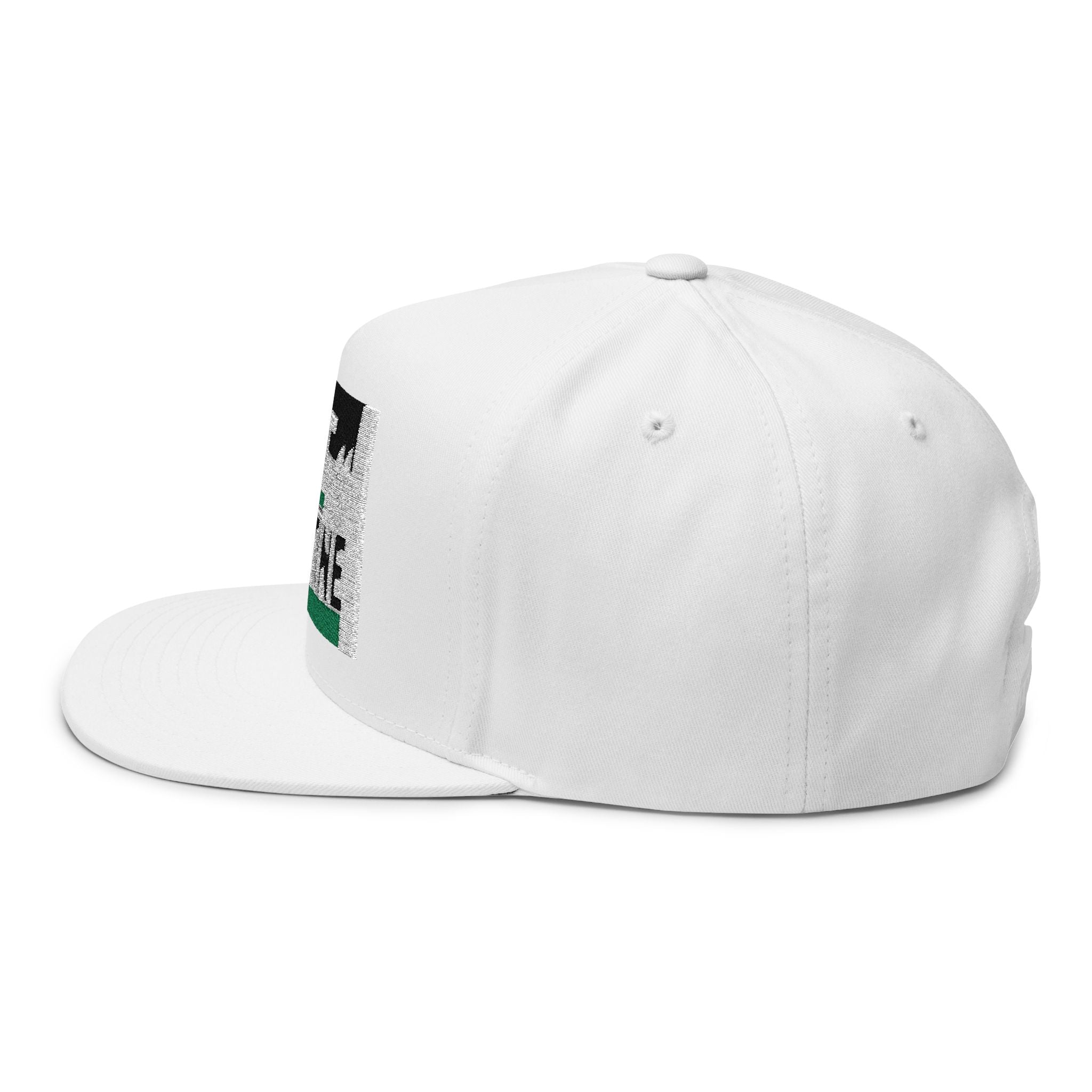 Free Palestine Flat Bill Cap (Embroidery)
