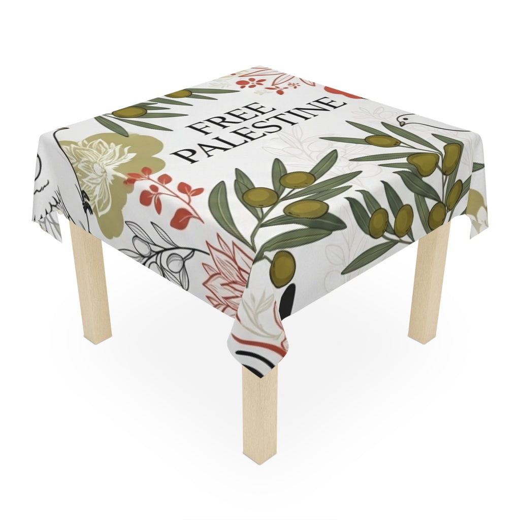 Free Palestine Tablecloth