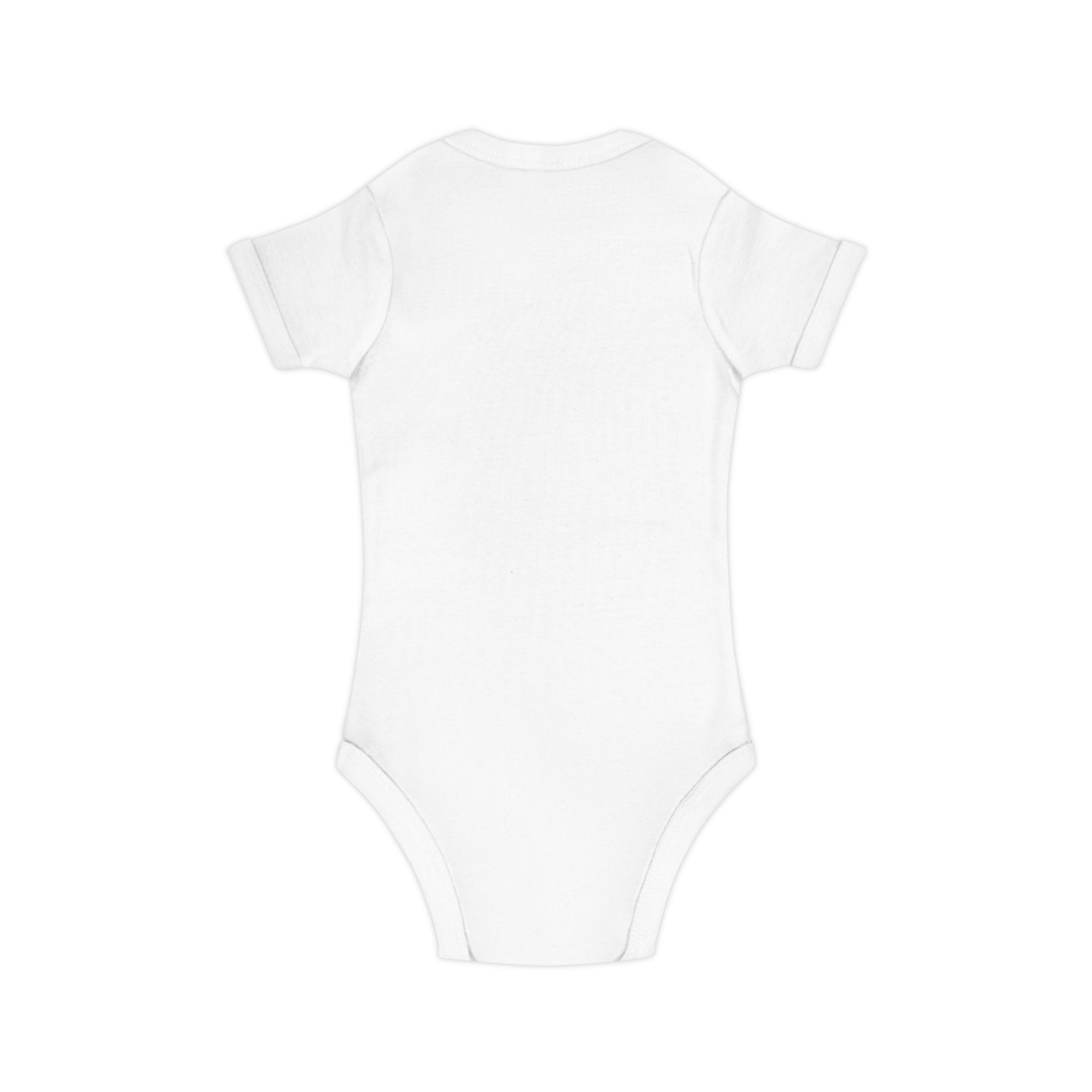 LOVE Combed Cotton Baby Bodysuit