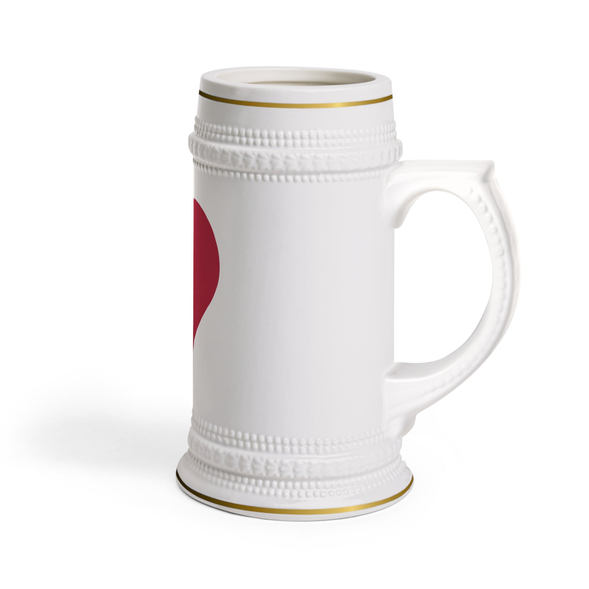 Beer Stein Mug – "You Are Literally the Only Person I Like" Heart Beer Stein, Funny Valentine’s Day Gift