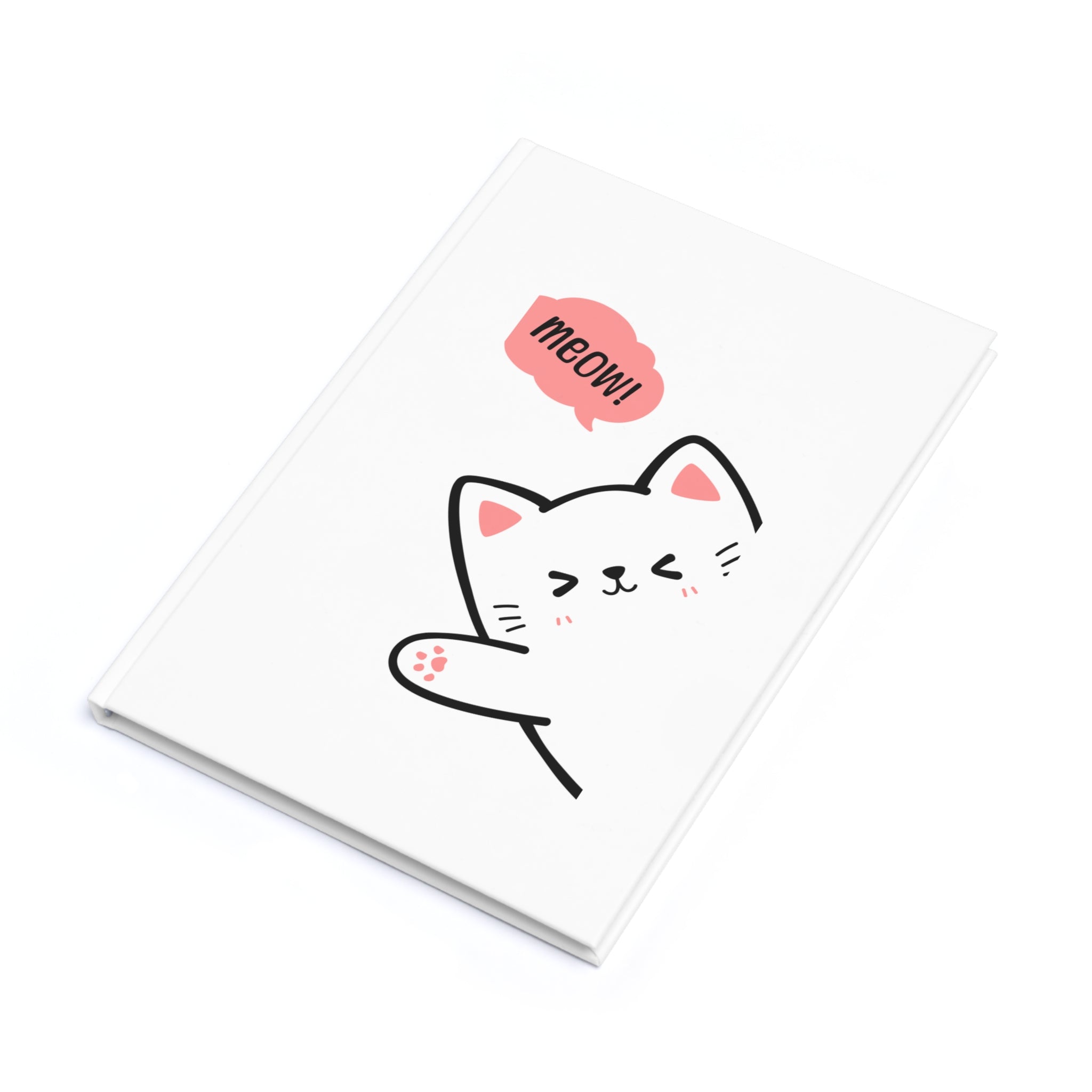 Cute Cat Hardcover Journal (A5)