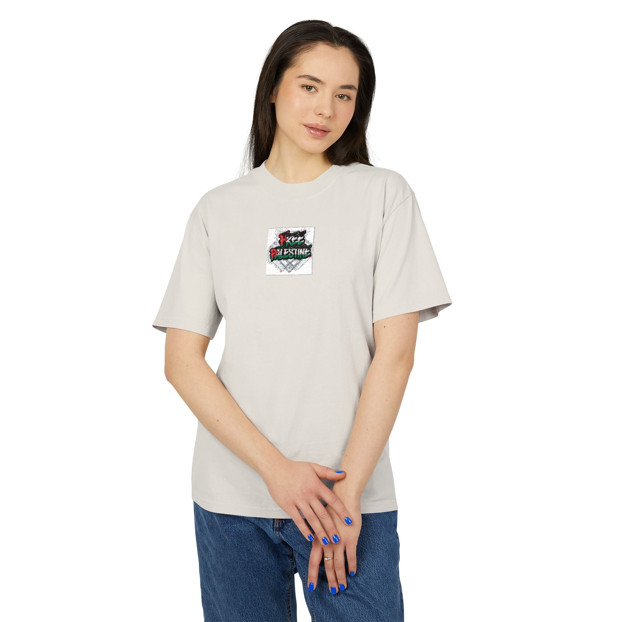 Free Palestine Unisex Heavy Faded Tee