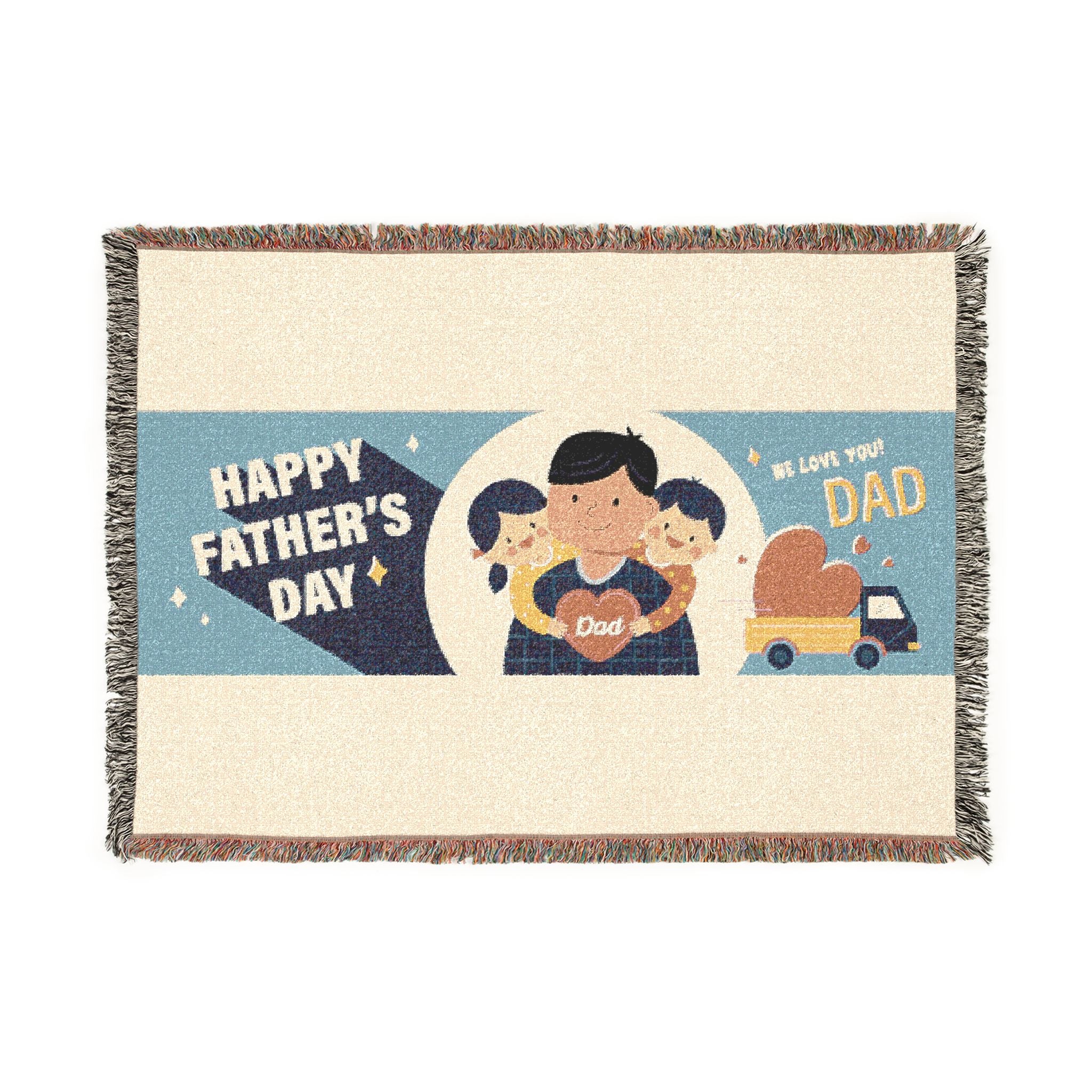 Happy Father's Day Blanket