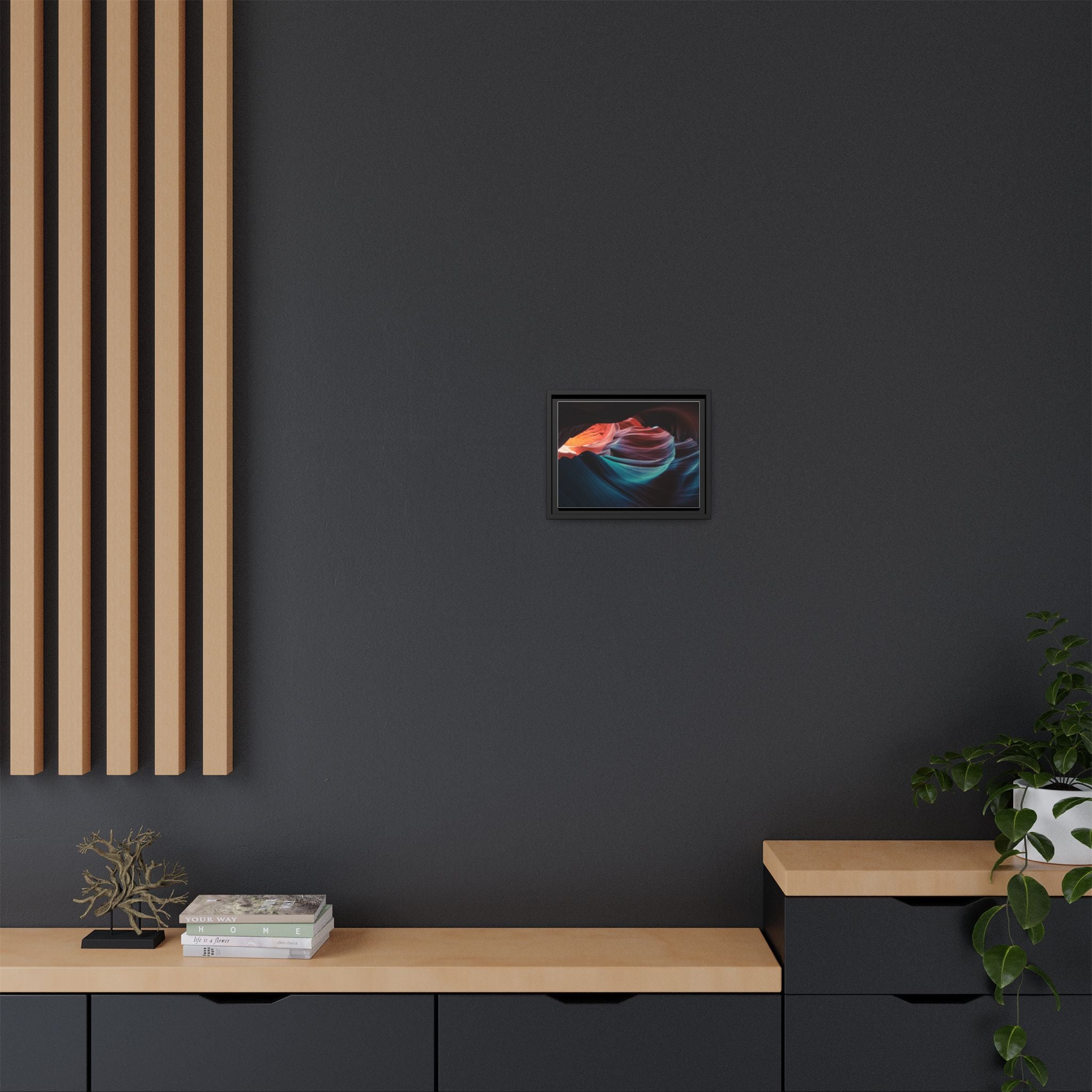 Golden Light Rays in Antelope Canyon | Nature Landscape Wall Decor