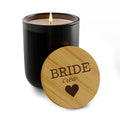 Bride Crew Engraved 14oz Soy Candle — Scented Wedding Party Favor