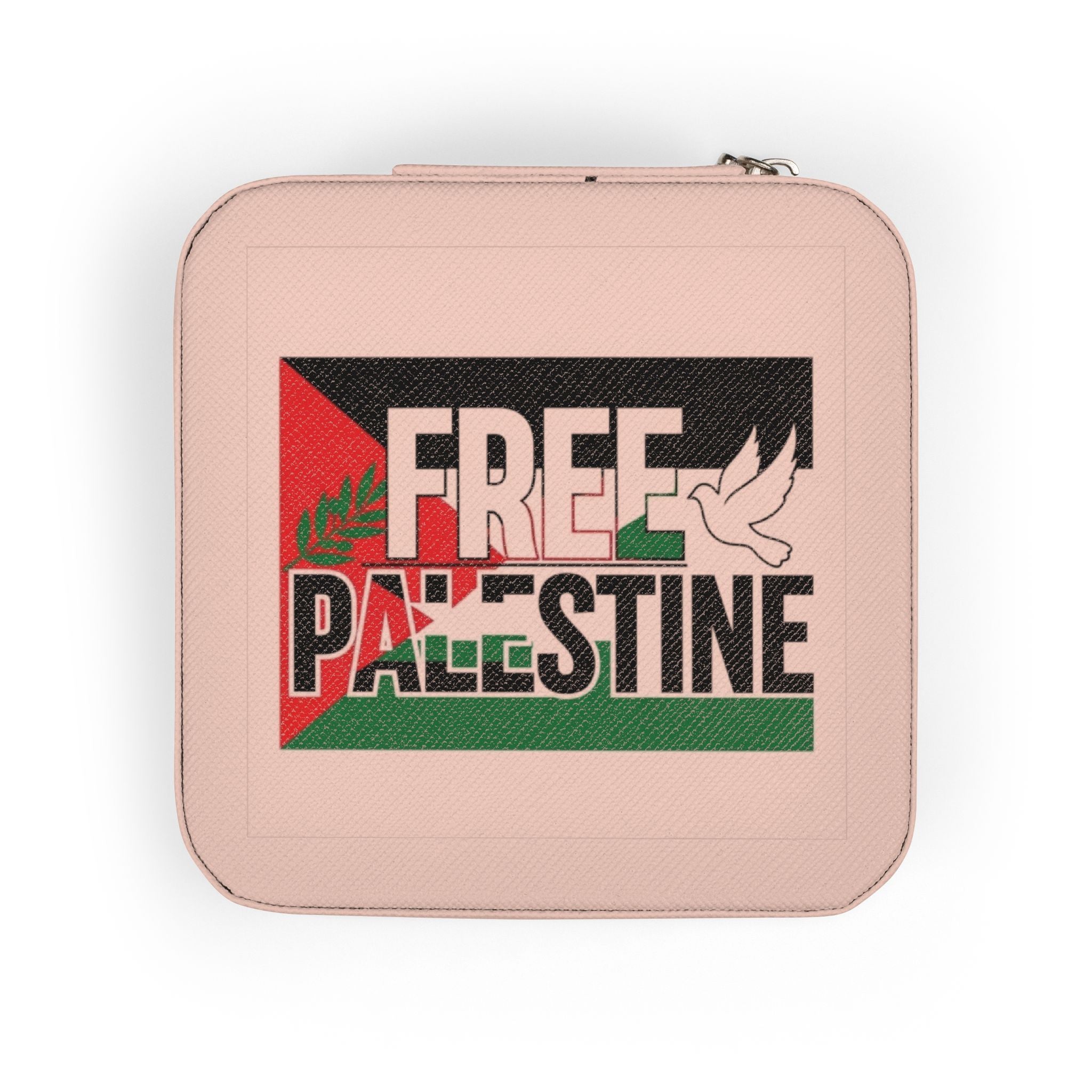 Free Palestine Jewelry Travel Case