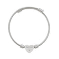 Bride Crew Heart Cuff Bracelet (Engraving)