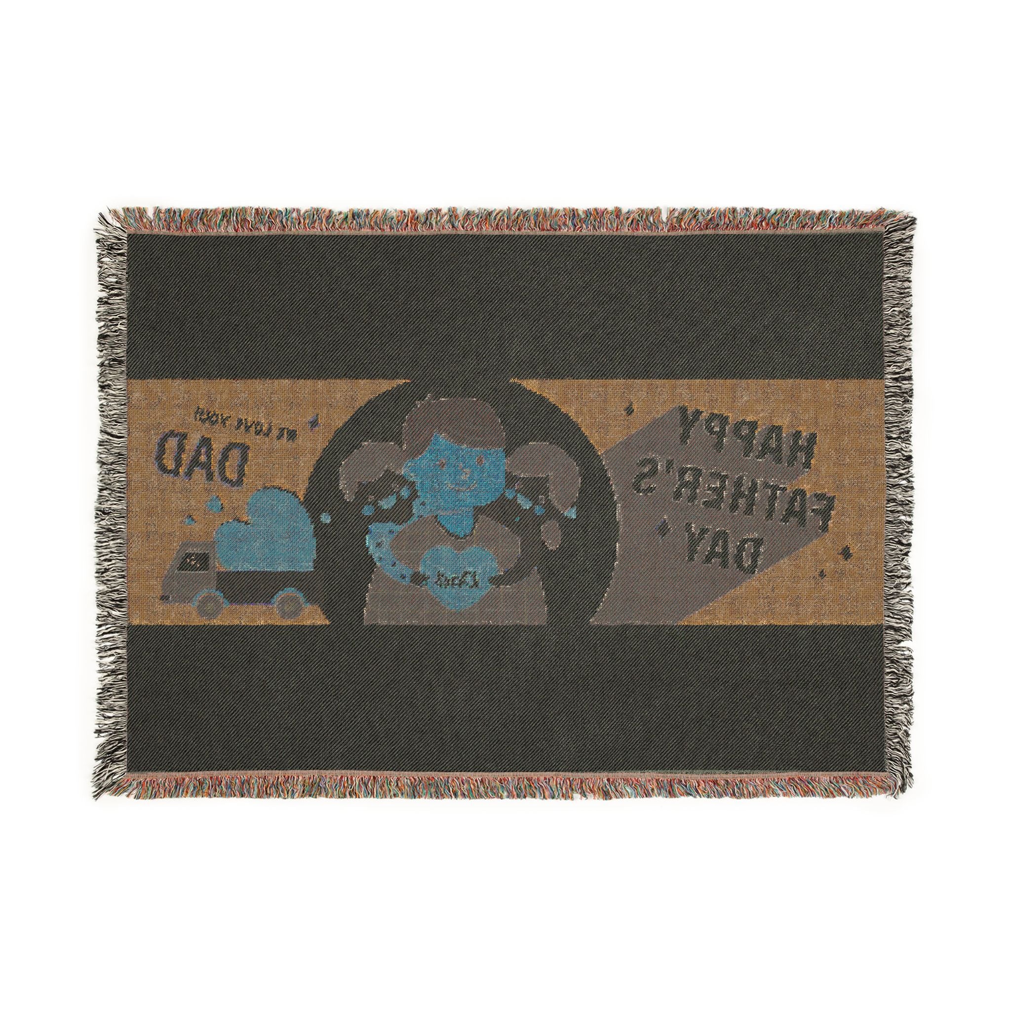 Happy Father's Day Blanket