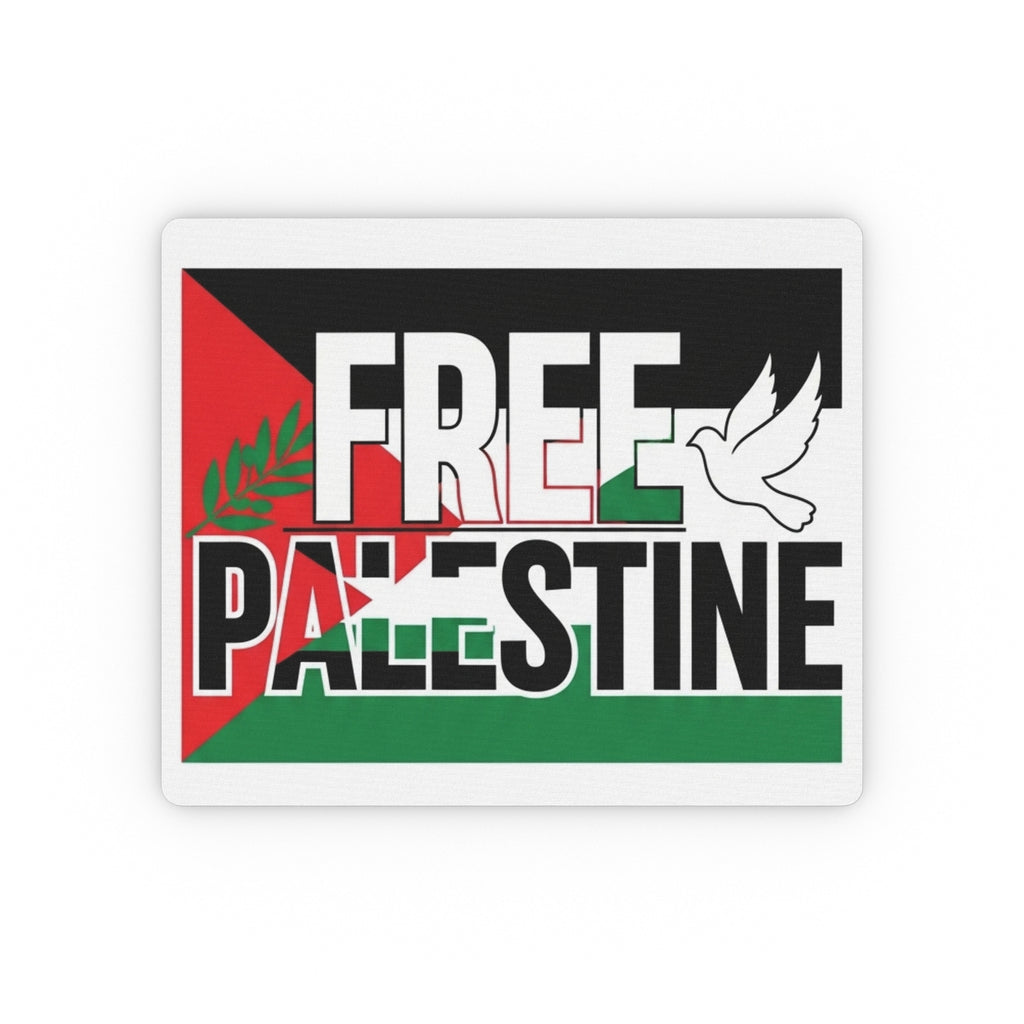 Free Palestine Rectangular Mouse Pad