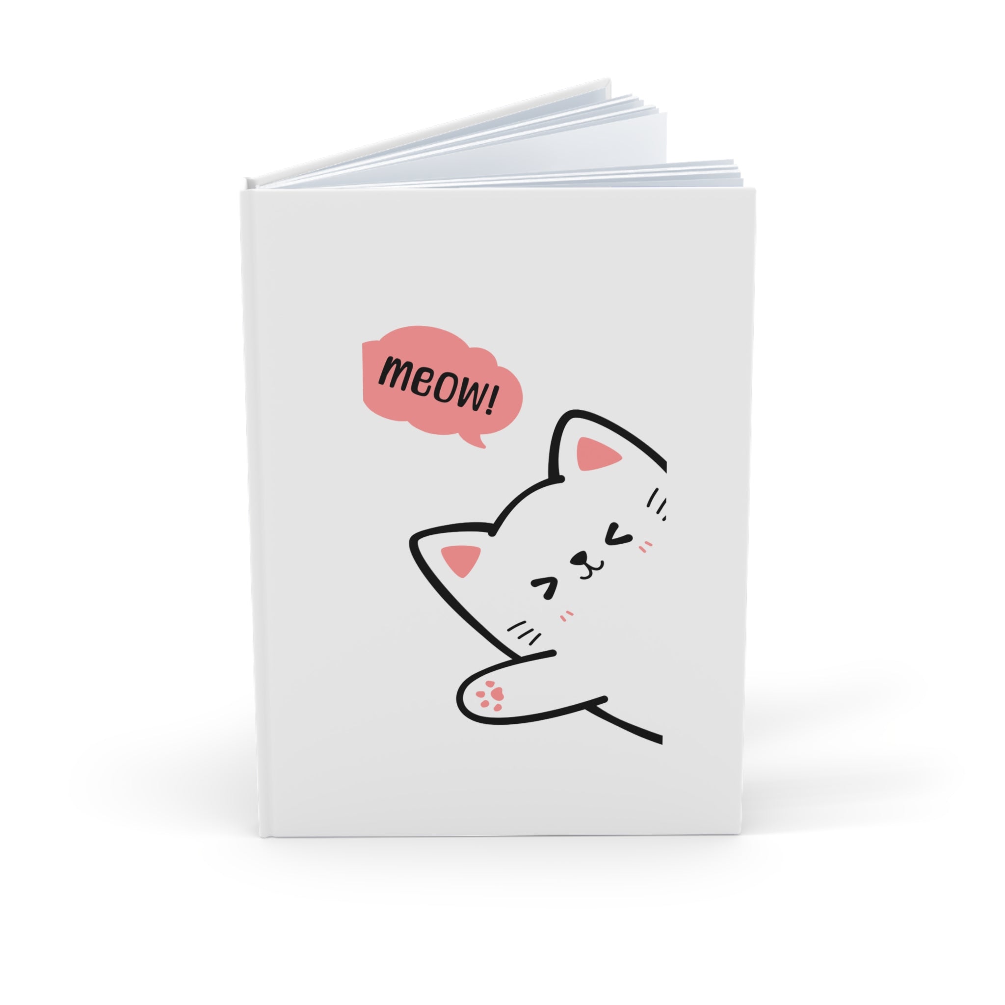 Cute Cat Hardcover Journal (A5)