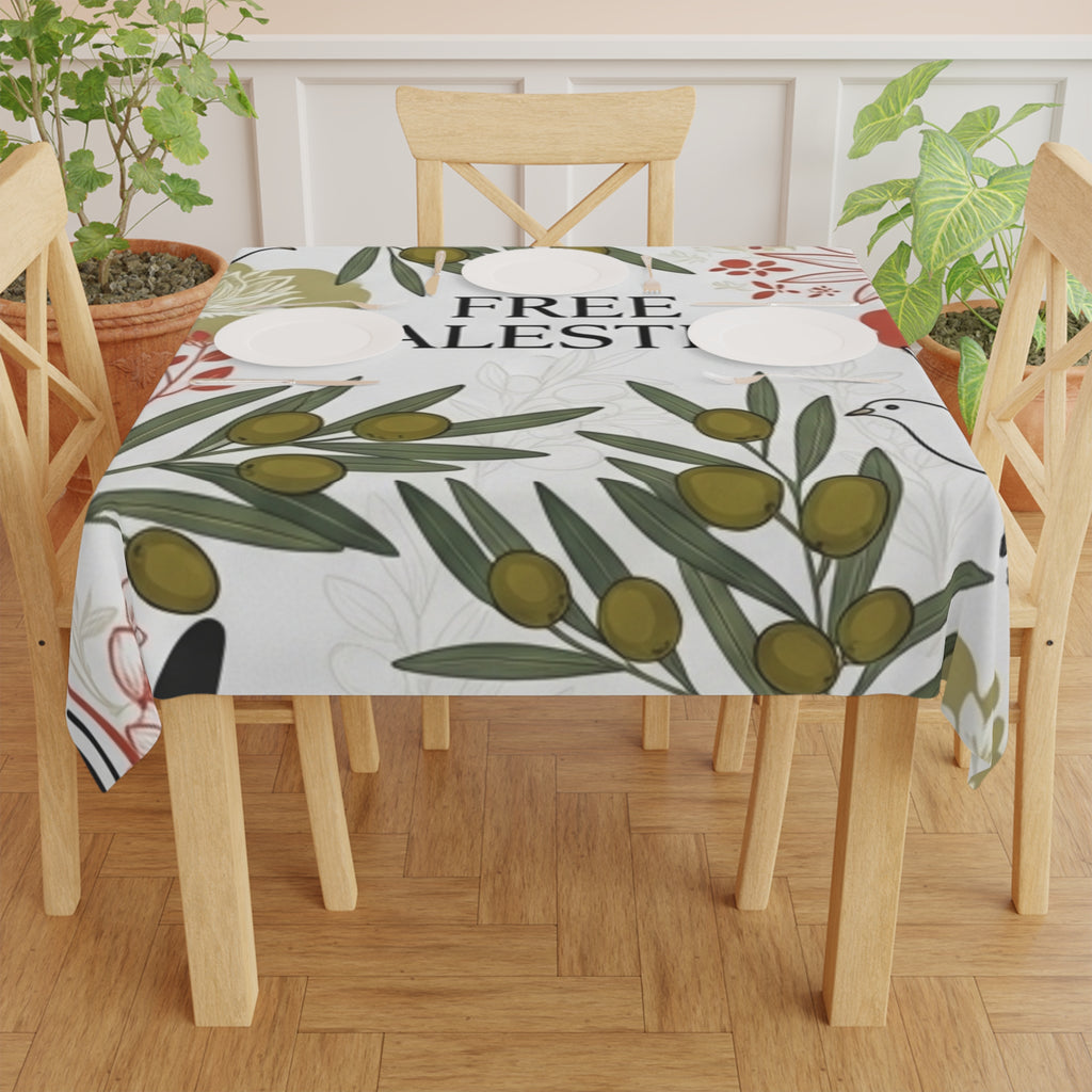 Free Palestine Tablecloth