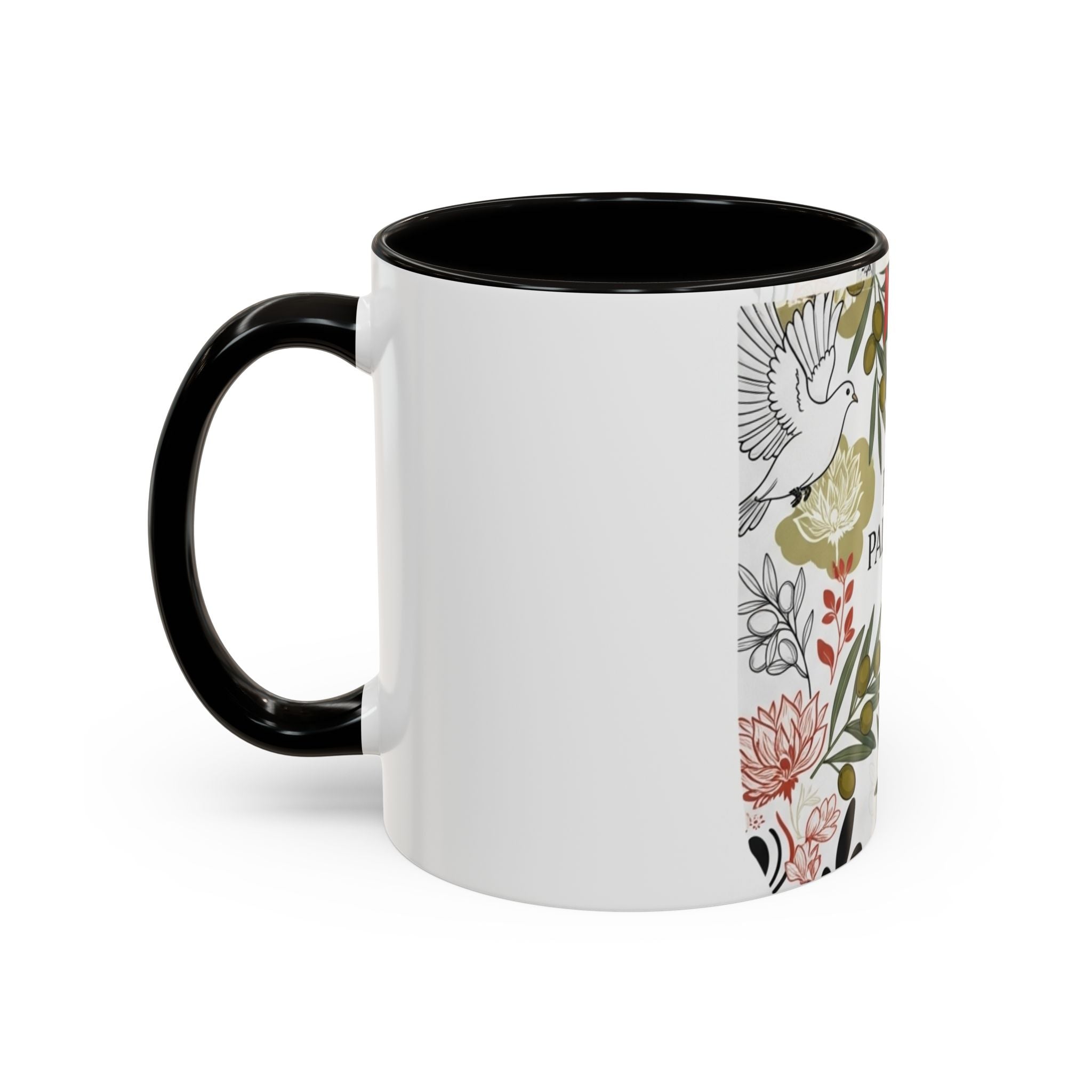 Free Palestine Colorful Mugs (11oz, 15oz)